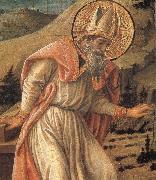 Fra Filippo Lippi St Augustine's Vistion of the Christ Sweden oil painting artist